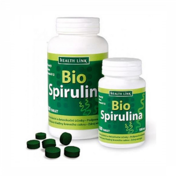 Health Link Spirulina BIO 100 tab.
