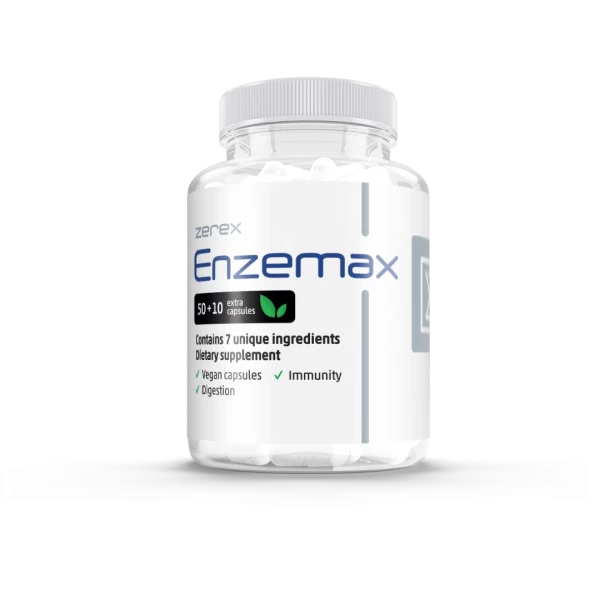 Zerex Enzemax pro podporu trávení 50 + 10 kapslí