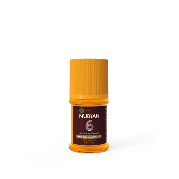Nubian Olej na opalování SPF 6 s Betakaroténem 60 ml