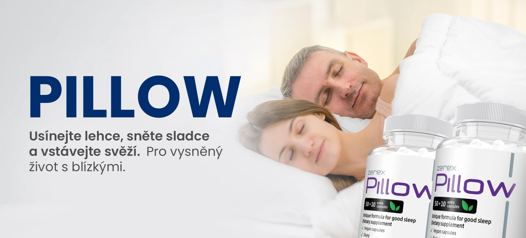 Zerex Pillow – přírodní přípravek na kvalitní spánek