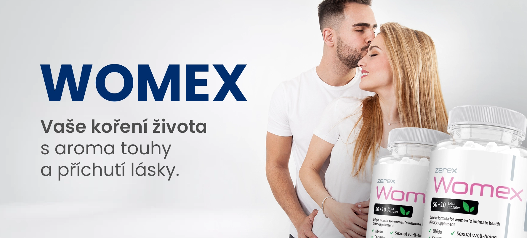 Zerex Womex ke zvýšení libida, plodnosti a hormonální rovnováhu pro ženy.