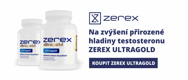 Zerex Ultragold zvýšení hladiny mužského pohlavního hormonu