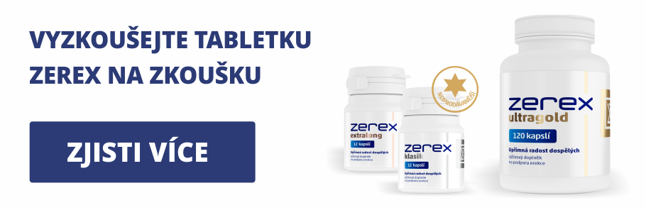 Zerex tableta na zkoušku - na problémy s erekcí