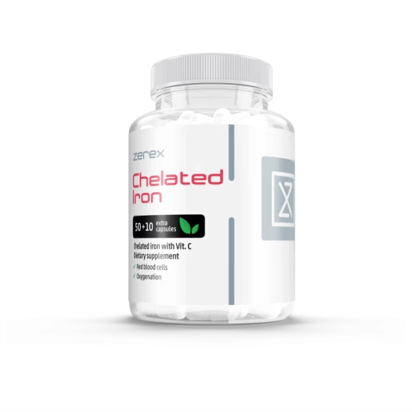 Zerex Železo chelát + Vitamín C 50 + 10 tablet