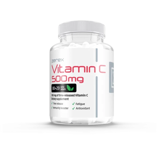 Vitamín C 500 mg s postupným uvolňováním