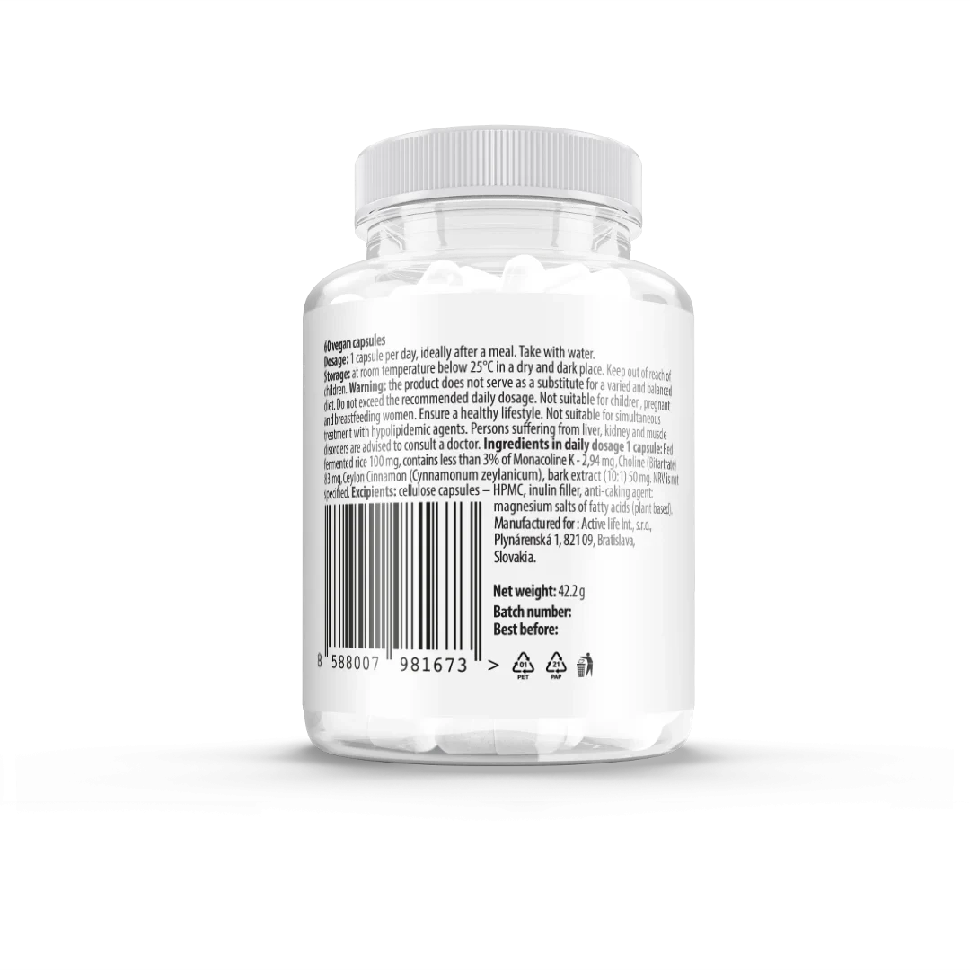 Zerex Optichol Balance Monakolin 3 mg na cholesterol