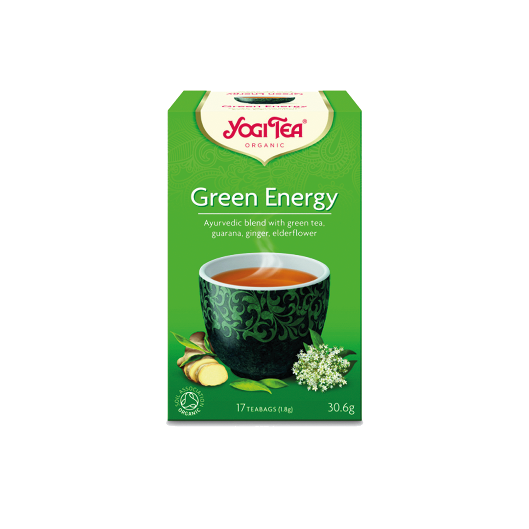 Yogi Tea Ajurvédský čaj - Zelená energie
