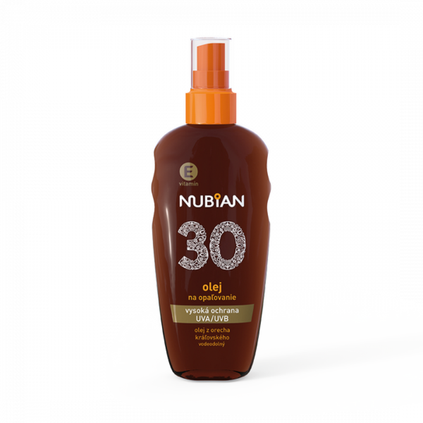 Nubian Olej na opalování sprej SPF 30 150 ml