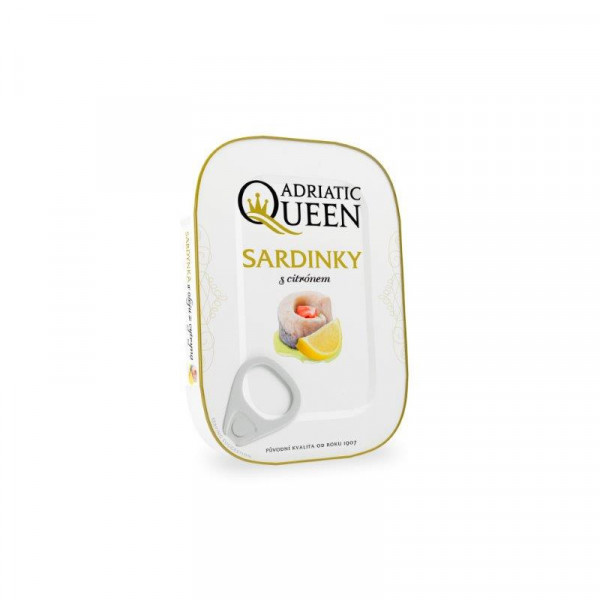 Adriatic Queen - Sardinky s citronem 105 g