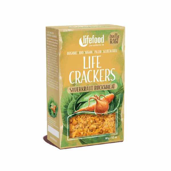 Lifefood - Life Crackers Zelňáky 90 g