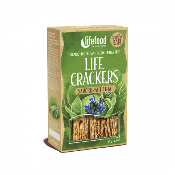 Lifefood - Life Crackers Zelánky 60 g