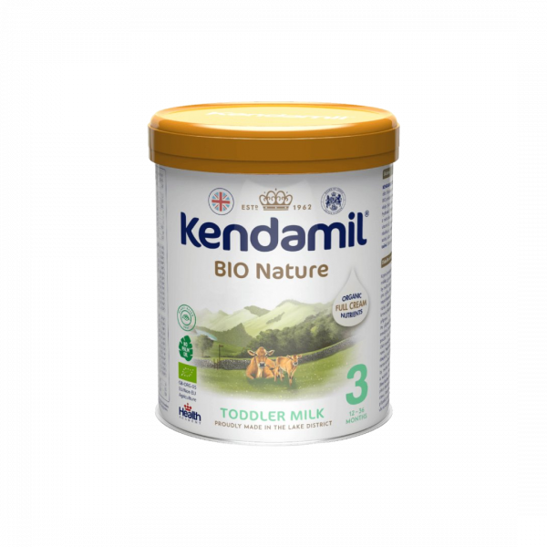 Levně Kendamil BIO Nature batolecí mléko 3 DHA+ 800 g