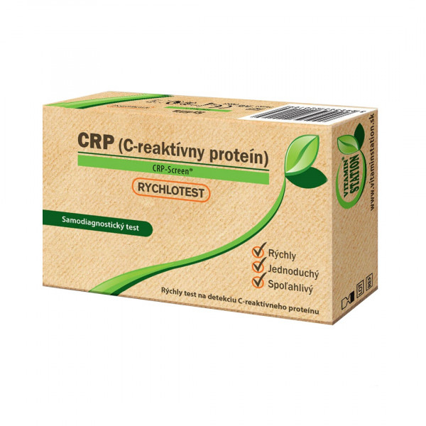 Levně Vitamin Station - Rychlotest CRP test na detekci C-reaktivního proteinu
