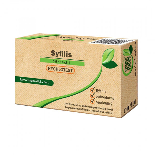 Vitamin Station - Rychlotest Syfilis test na detekci protilátek