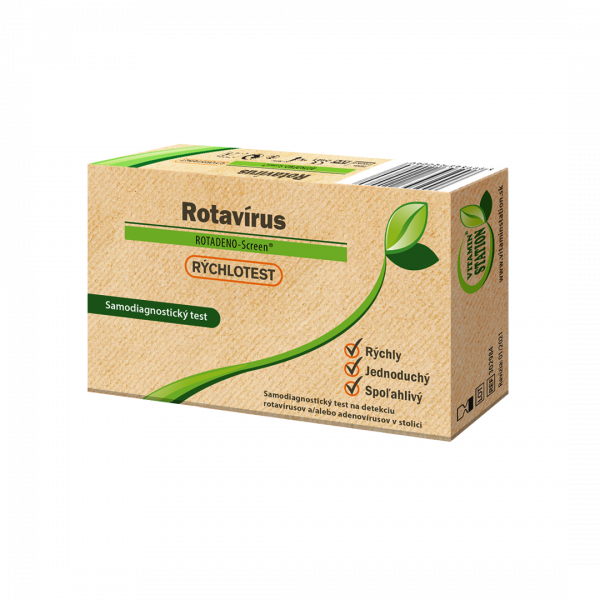 Vitamin Station - Rychlotest Rotavirus test na detekci rotavirů nebo adenovirů