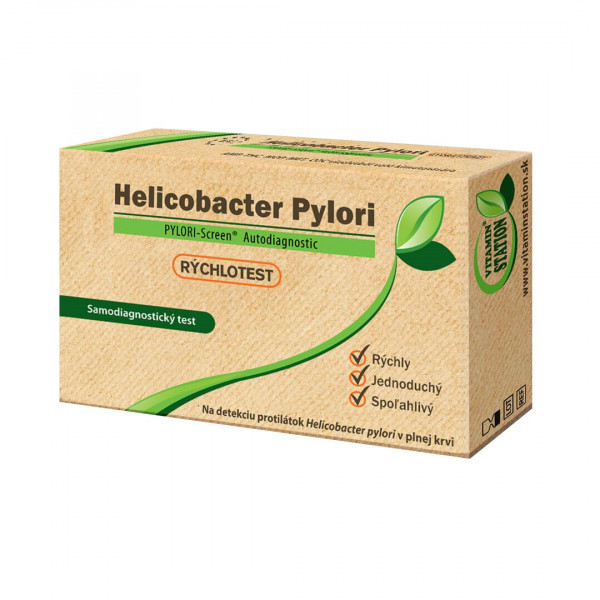 Levně Vitamin Station - Test Helicobacter Pylori test na detekci protilátek Helicobacter pylori