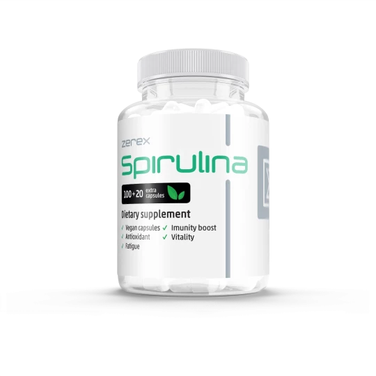 Zerex Spirulina 500 mg