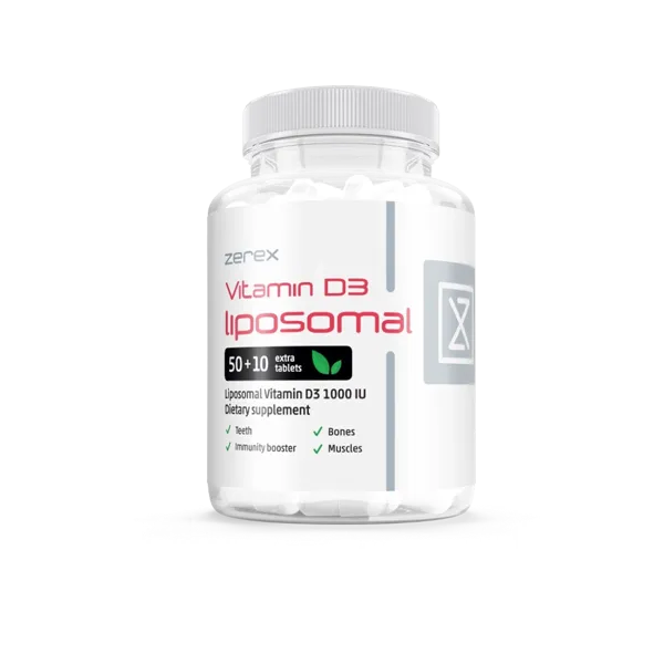 Levně Zerex Vitamín D 1000IU v liposomální formě 50 + 10 tablet