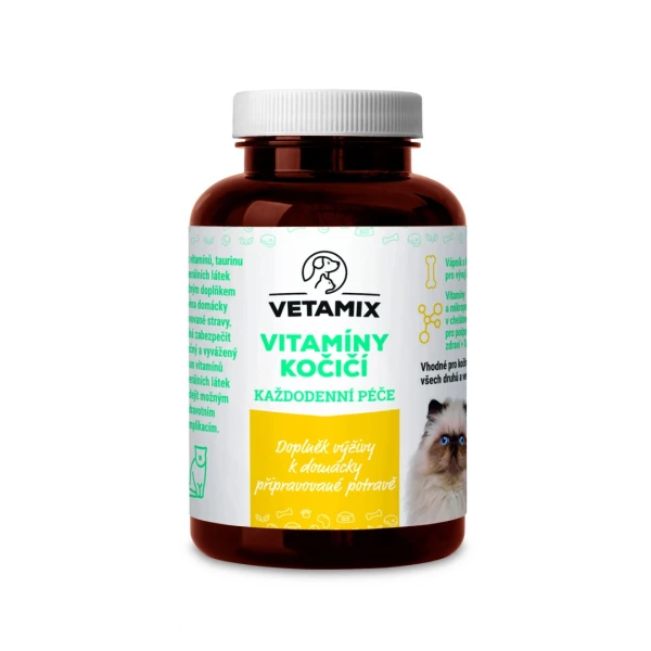 Vetamix vitamíny - kočičí každodenní péče 150 g