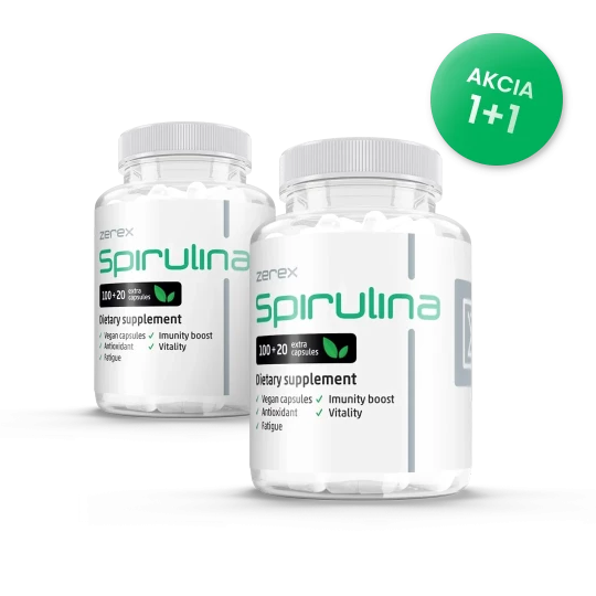 2x Zerex Spirulina 500 mg
