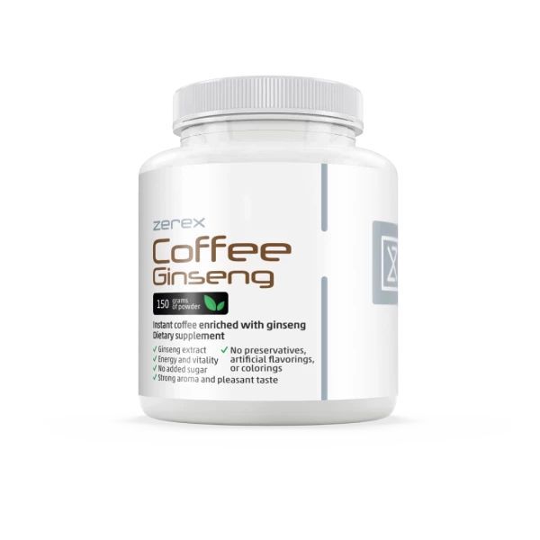 Zerex Ženšen Káva - lepší paměť a více energie 150 g
