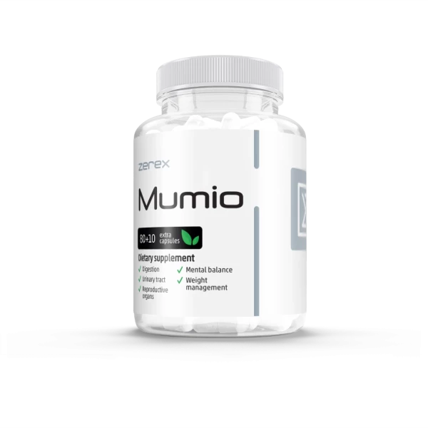 Levně Zerex Mumio - podpora trávení a imunity 80 + 10 tablet