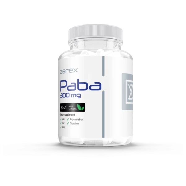 Zerex Paba - pro silné a lesklé vlasy 80 + 20 tablet