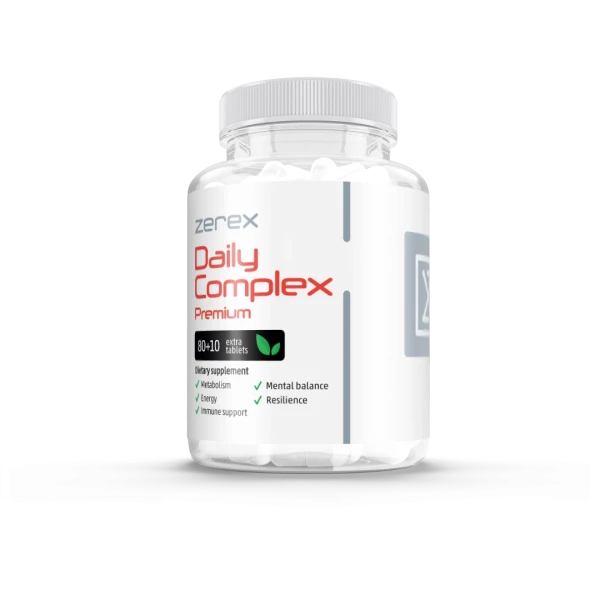 Levně Zerex Daily Complex Premium - podpora silné imunity 80 + 10 tablet