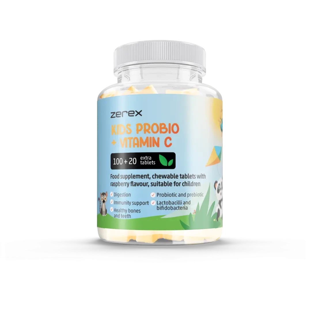 Zerex Kids Probio + Vitamin C - zdravé trávení pro vaše děti